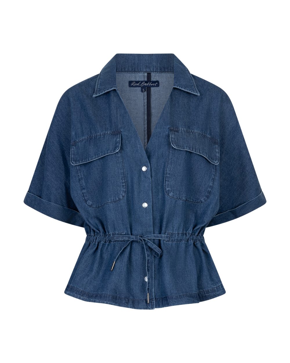 Red Button - Drew Drawstring Denim - Rinse