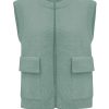 Triple Nine - Gillete fluffy with pockets - Sage Green