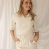 Kimara - Maggie Travel Blouse - Dust Blond