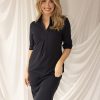 Kimara - Nikki Travel Dress - Dark Blue