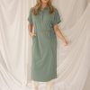 Kimara - Merlijn Travel Dress - Green Bay
