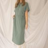 Kimara - Merlijn Travel Dress - Green Bay
