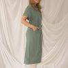 Kimara - Merlijn Travel Dress - Green Bay