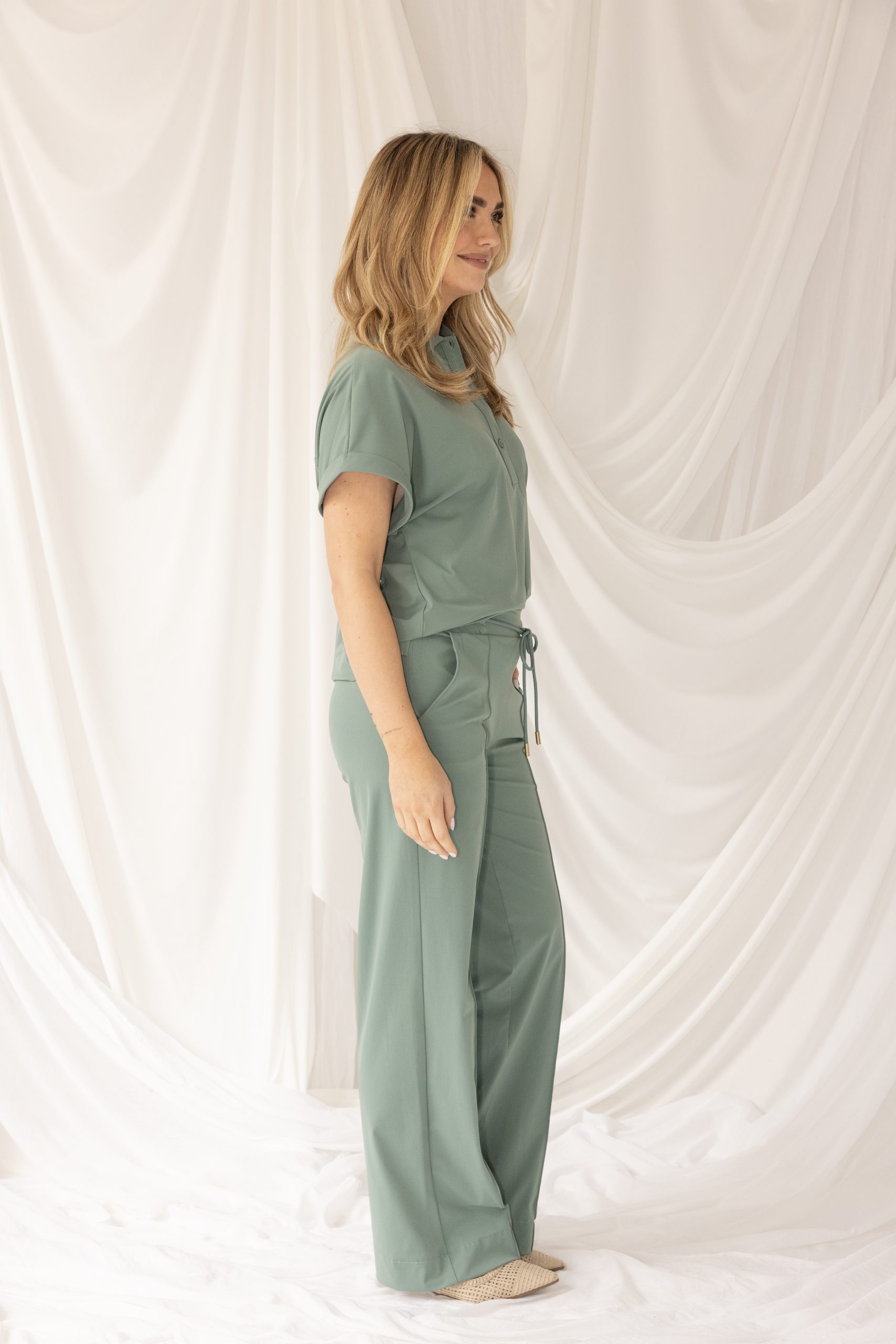 Kimara - Mara Travel Pants 2 - Green Bay