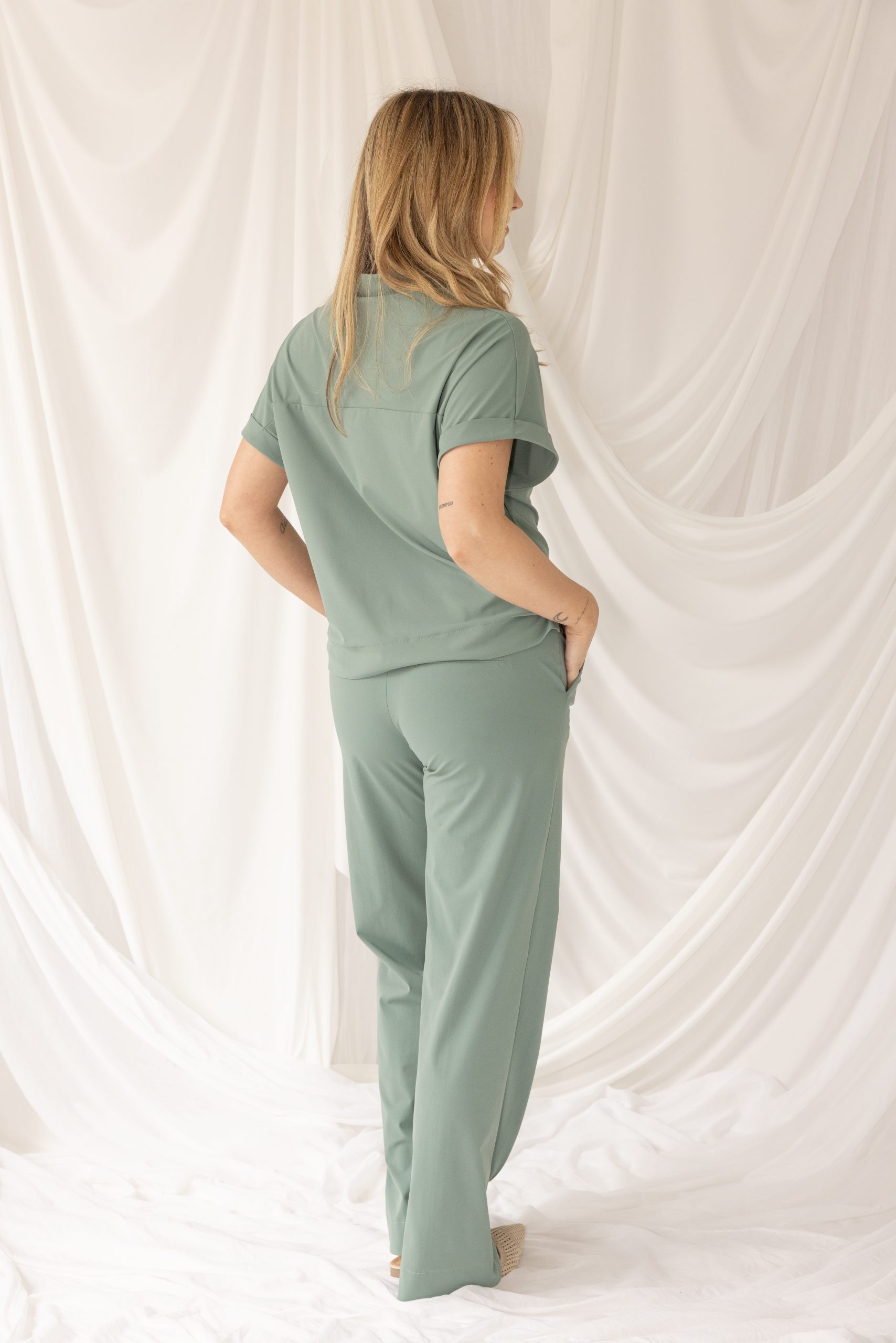 Kimara - Mara Travel Pants 2 - Green Bay