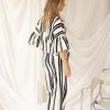 Kimara - Senna Travel Blouse - Stripe a Pose