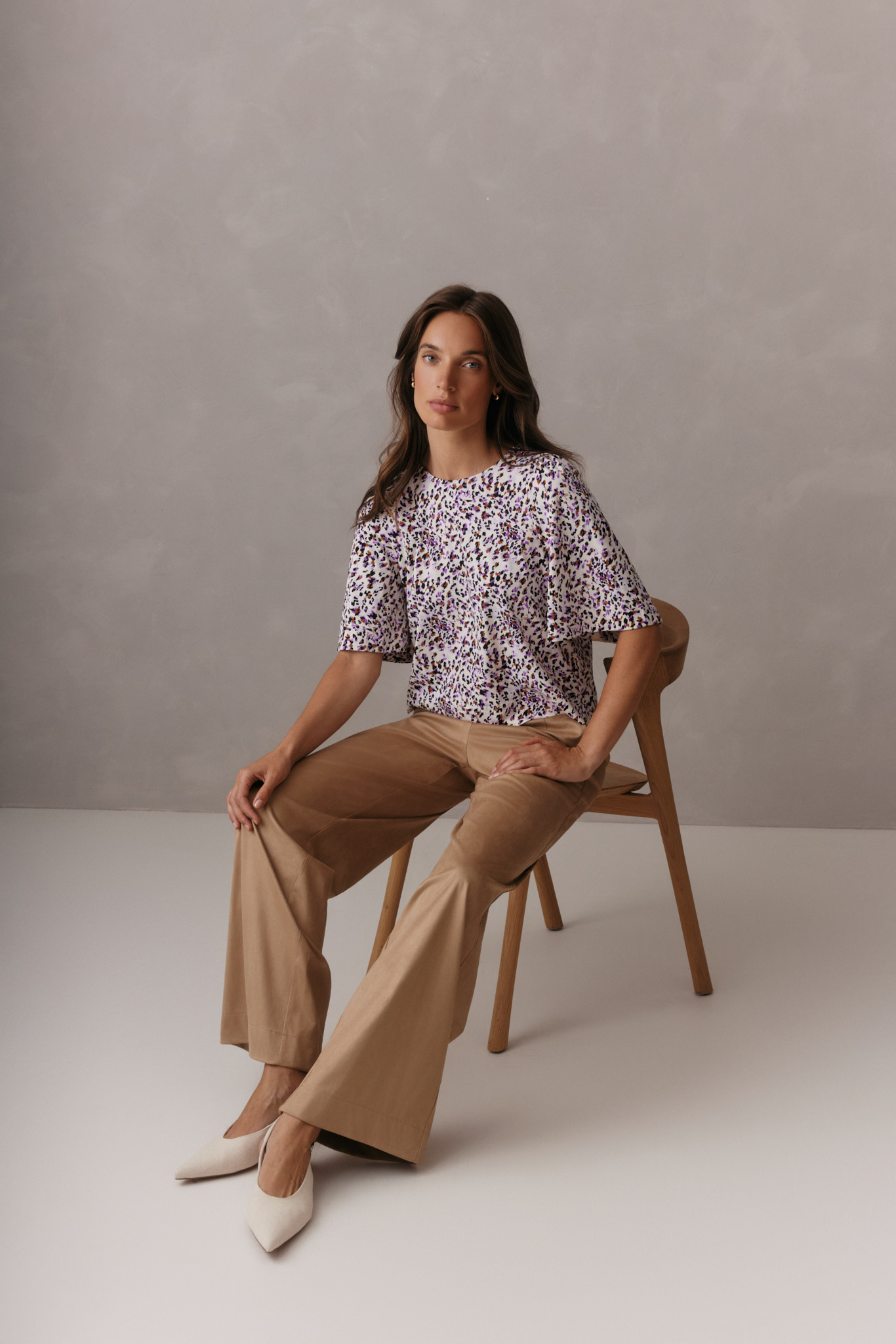 Lady Day - Aston Blouse - Spirit print