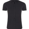 Mi Piace Heren - Men T Shirt Stripe - Black