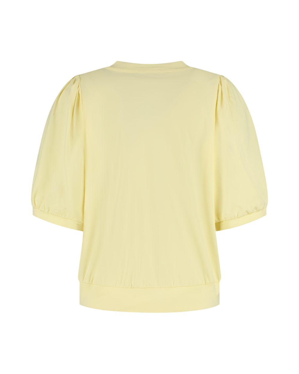 Lady Day - Amie-V Top - Butter yellow