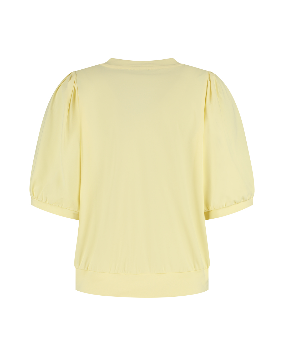 Lady Day - Amie-V Top - Butter yellow