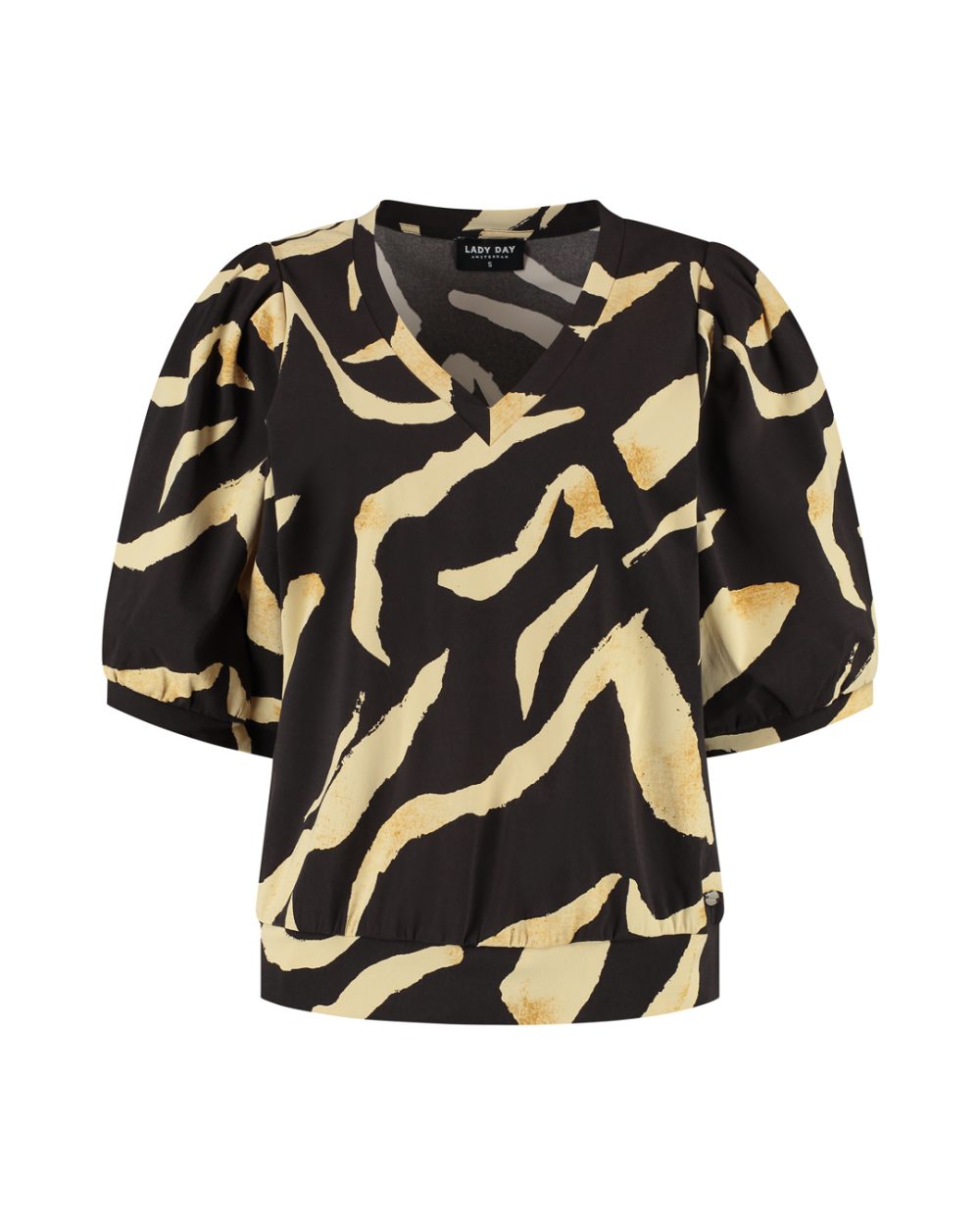 Lady Day - Amie-V Top - Pania print