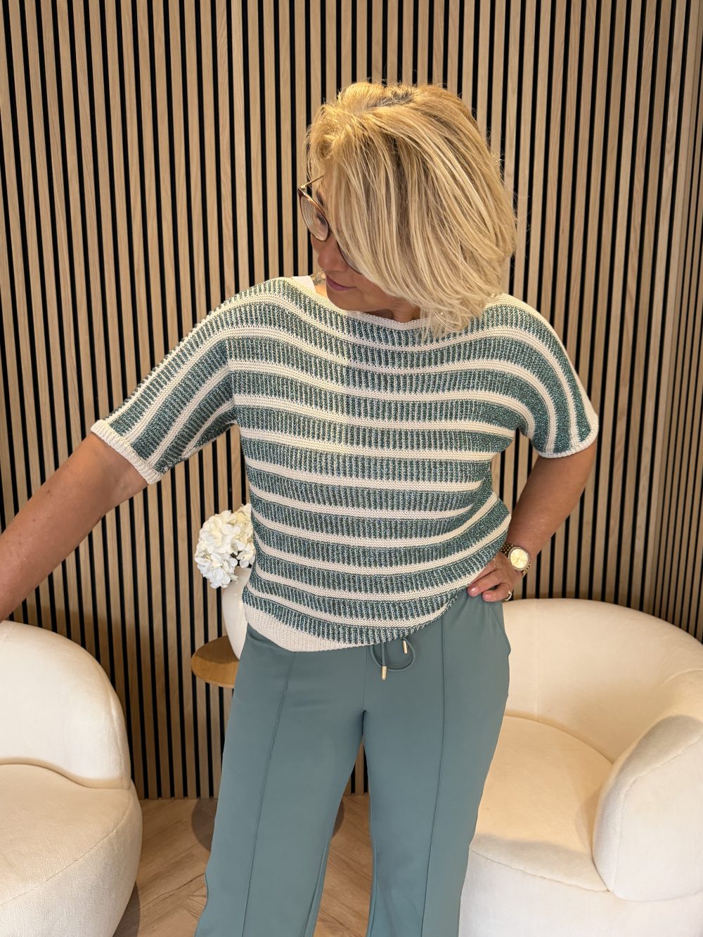 Kimara - Macy Pullover - Green Bay