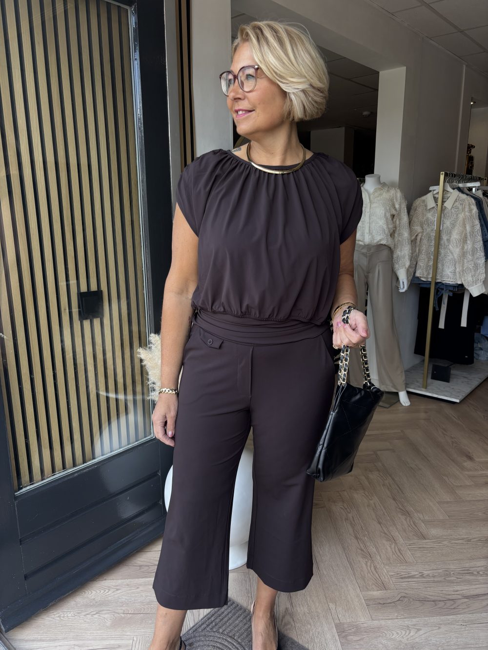 Lady Day - Maxie Top - Dark Brown