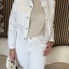 Red Button - Juno Jacket White Denim - White | Morgen in huis!