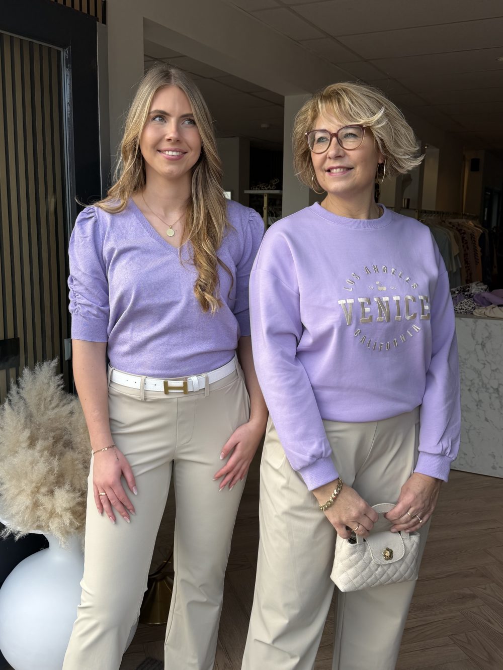 Lady Day - Venice Sweater - Soft violet