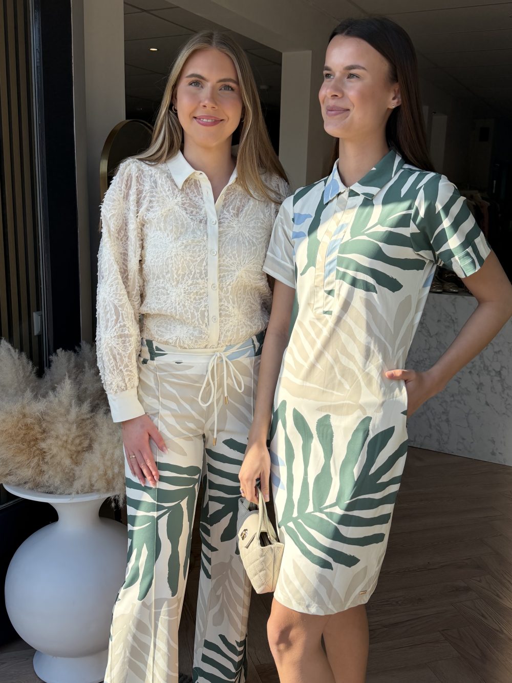 Kimara - Maeve Dress - Leaf me Here Green Bay