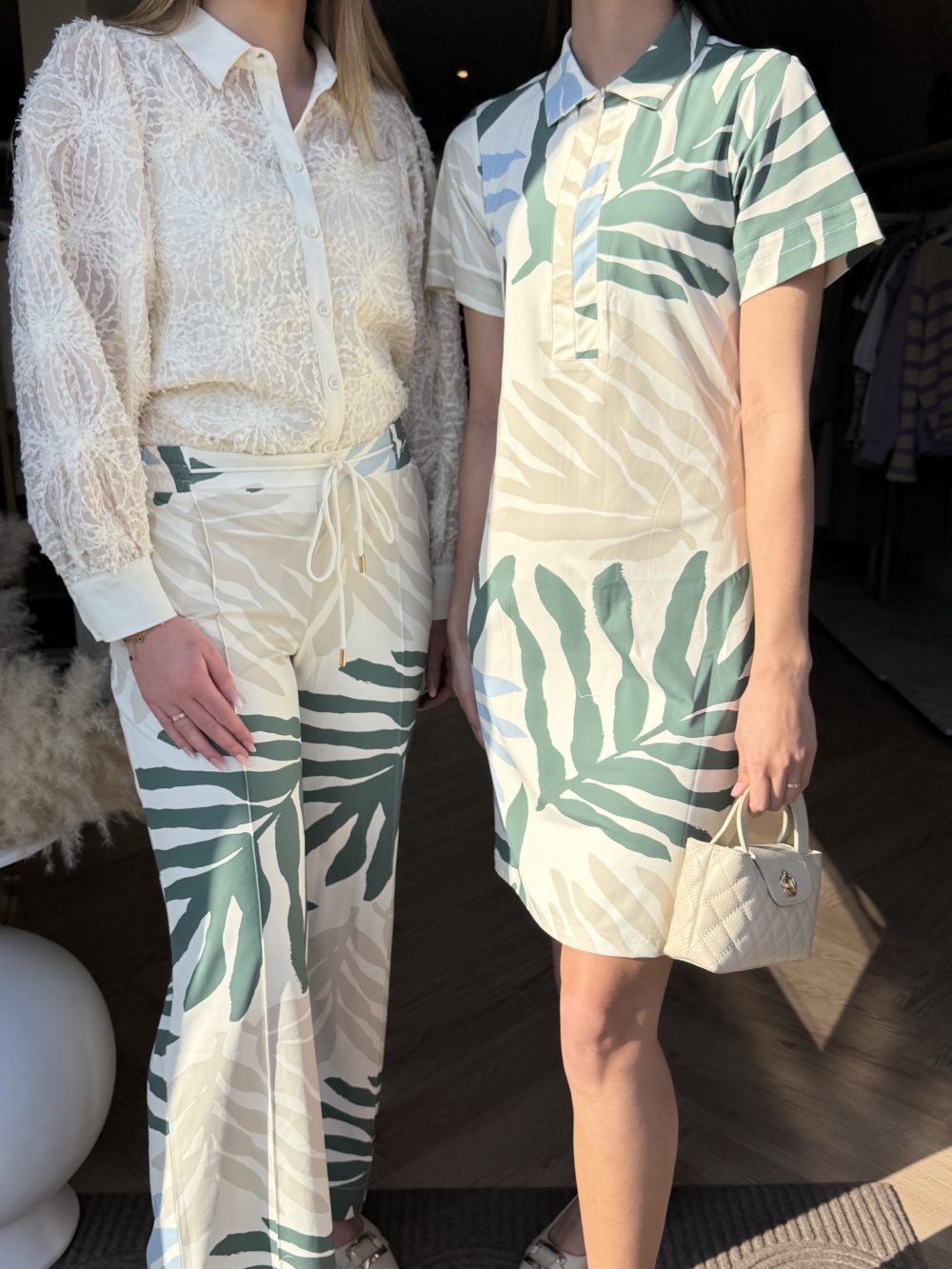 Kimara - Maeve Dress - Leaf me Here Green Bay