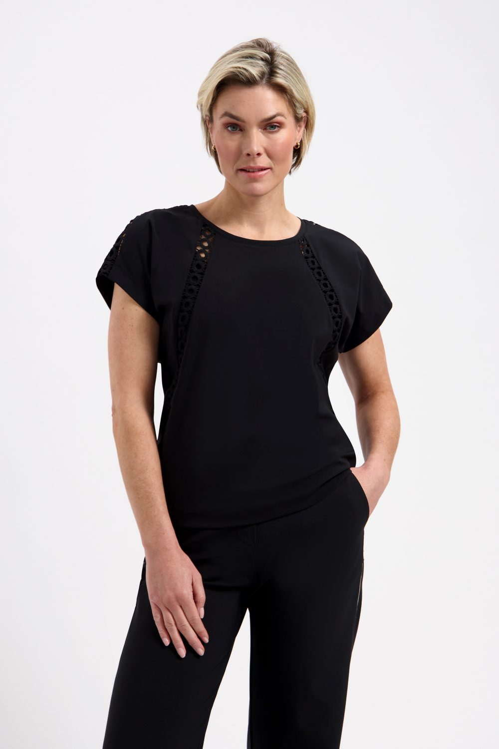 Lady Day - Lillian Top - Black