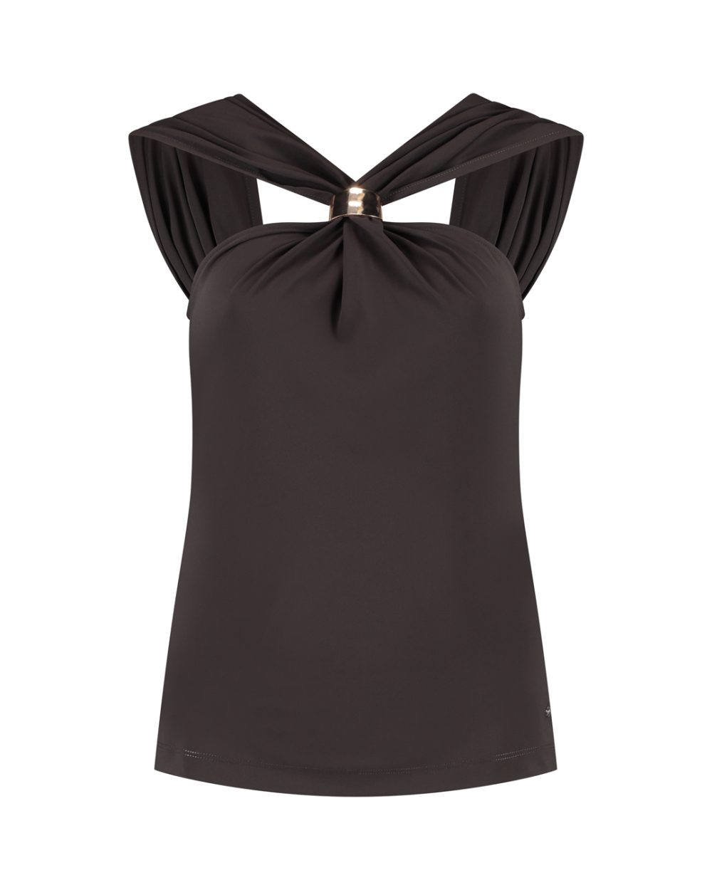 Lady Day - Natalie Top - Dark brown