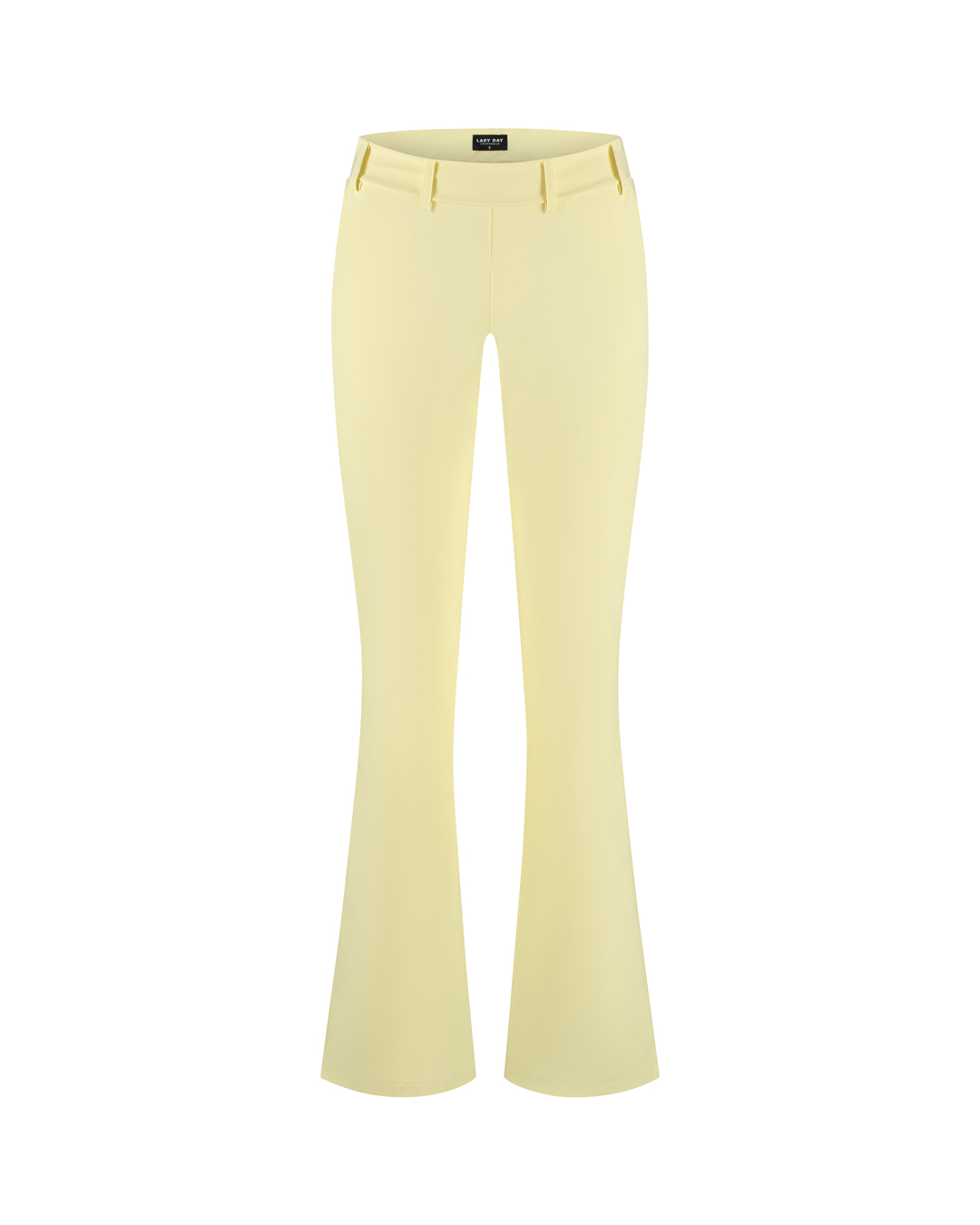 Lady Day - Poppy Flared Travel - Butter yellow