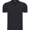 Mi Piace Heren - Men Polo Shirt - Black