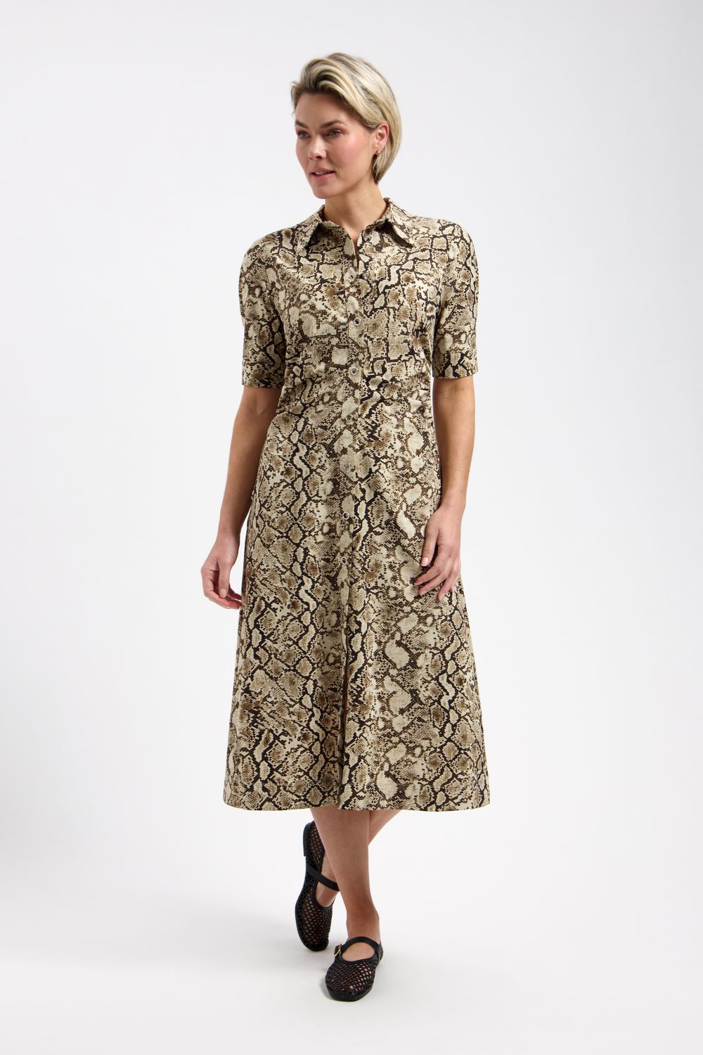 Lady Day - Ursulla Dress - Snake print