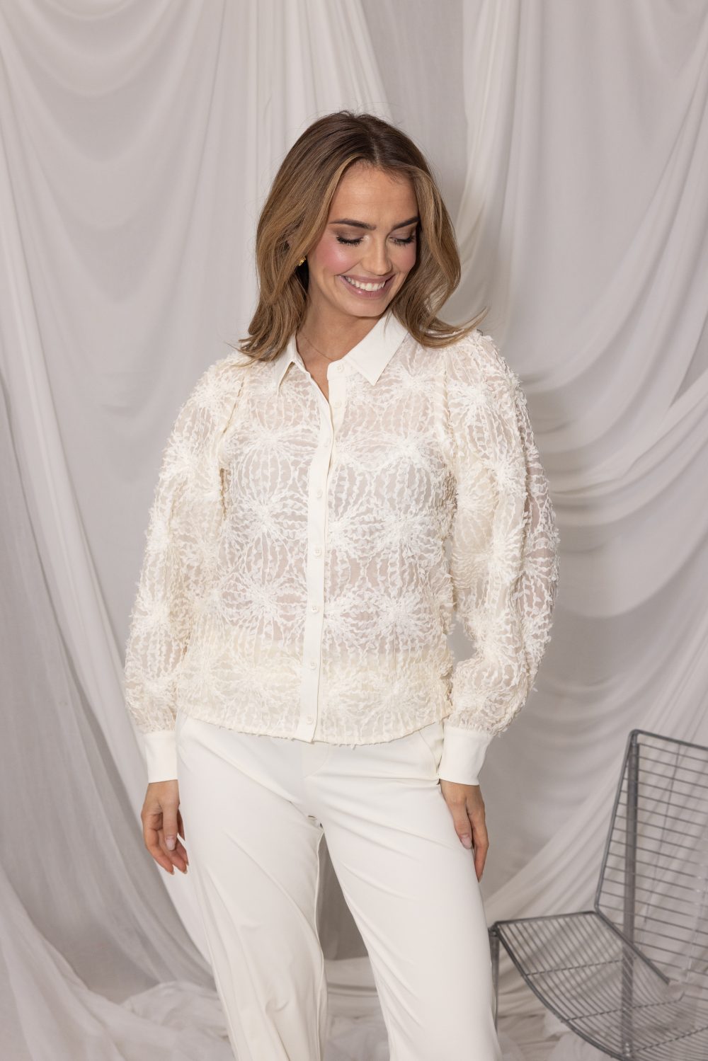 Kimara - Fabienne Blouse - OffWhite