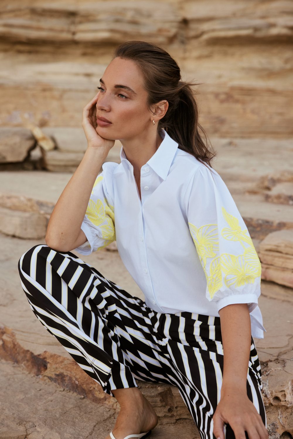 Lady Day - Flyn Blouse - White