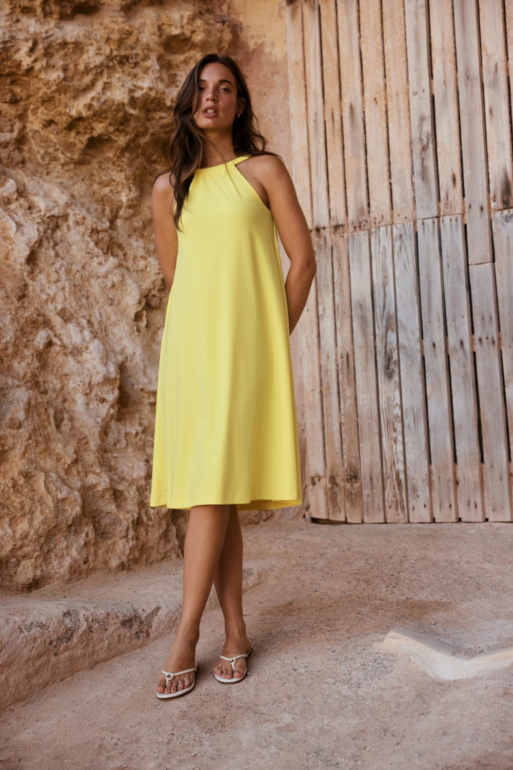 Lady Day – Elline Dress – Yellow