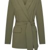 Mi Piace - Blazer Belted - Olive | Morgen in huis!