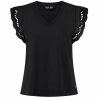 Lady Day - Lake Travelstof Top - Black