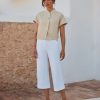 Lady Day - Micky Travel Trousers - White