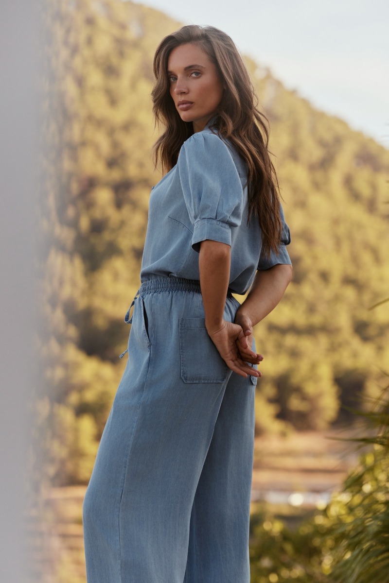 Lady Day - Matilde Trousers - Chambray