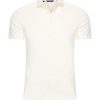 Mi Piace Heren - Men T Shirt Stripe - Off White