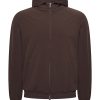 Mi Piace Heren - Men Jack Hooded - Espresso