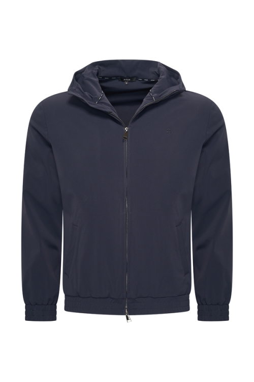 Mi Piace Heren - Men Jack Hooded - Dark blue