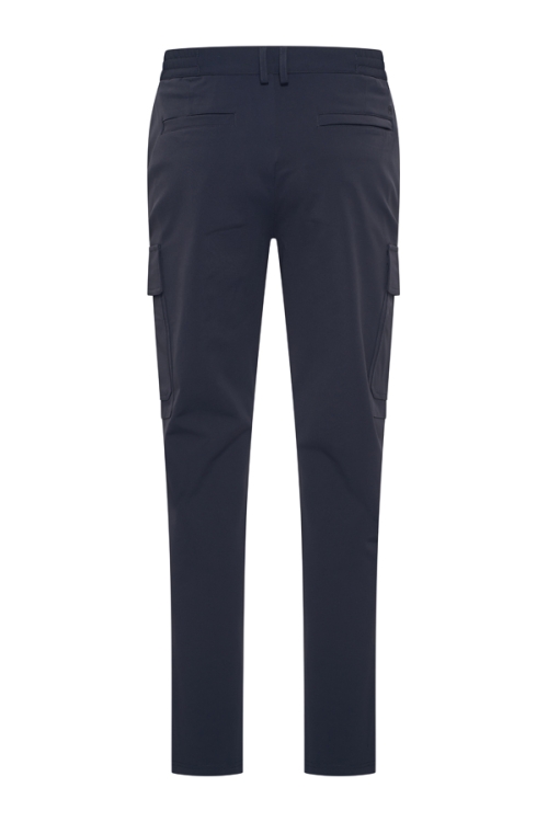 Alternative view of Mi Piace Heren - Men Trousers Straight Cargo - Dark Blue