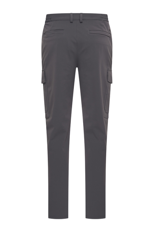 Alternative view of Mi Piace Heren - Men Trousers Straight Cargo - Dark Grey