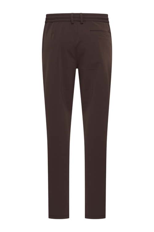 Alternative view of Mi Piace Heren - Men Trousers Pintuck Seam - Espresso