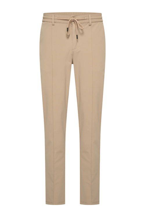 Mi Piace Heren - Men Trousers Pintuck Seam - Latte