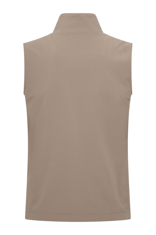 Alternative view of Mi Piace Heren - Men Gilet Reversible - Falcon/ Espresso