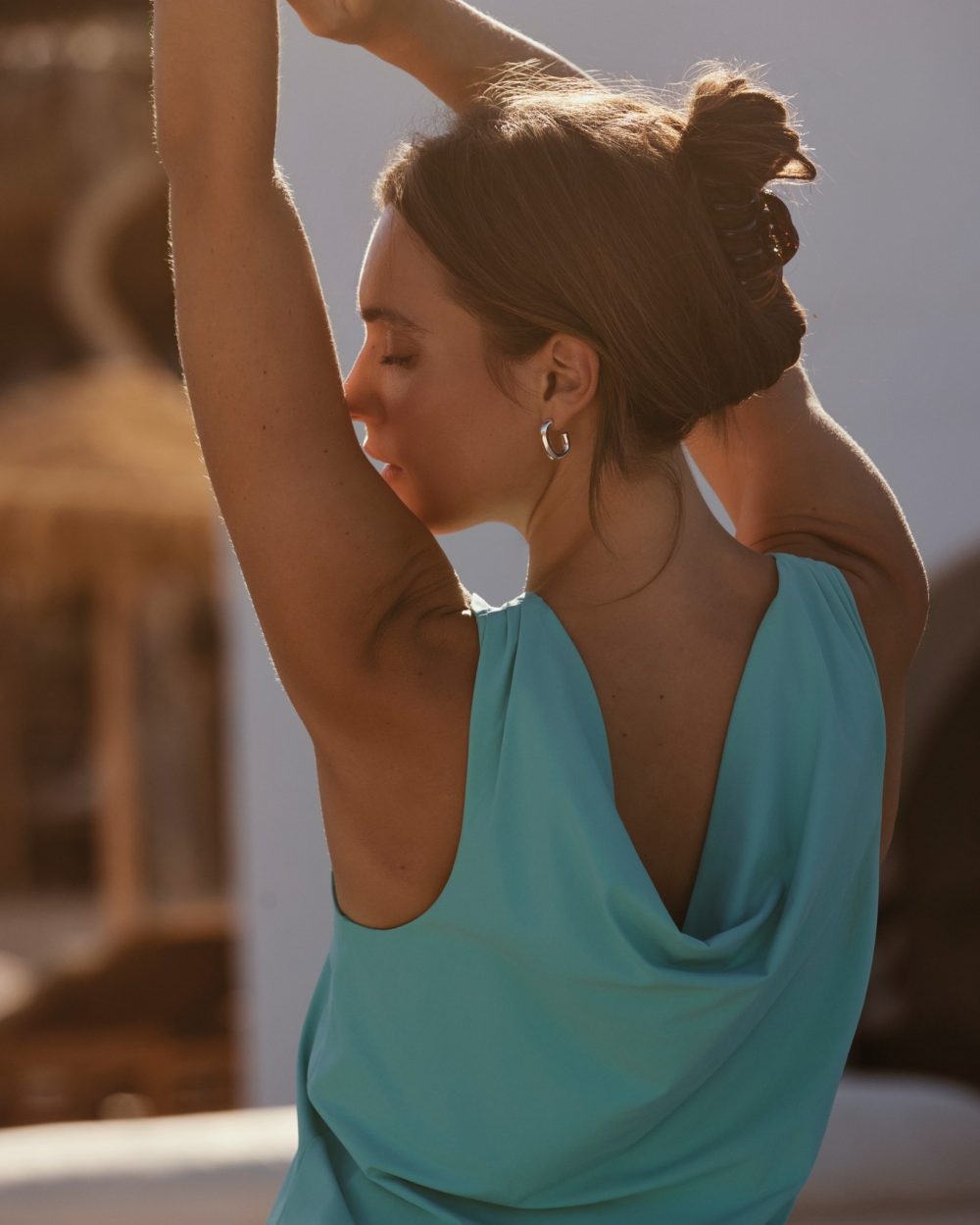 Alternative view of Lady Day - Ellen Travelstof Top - Atlantis