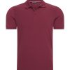 Mi Piace Heren - Men Polo Shirt - Burgundy