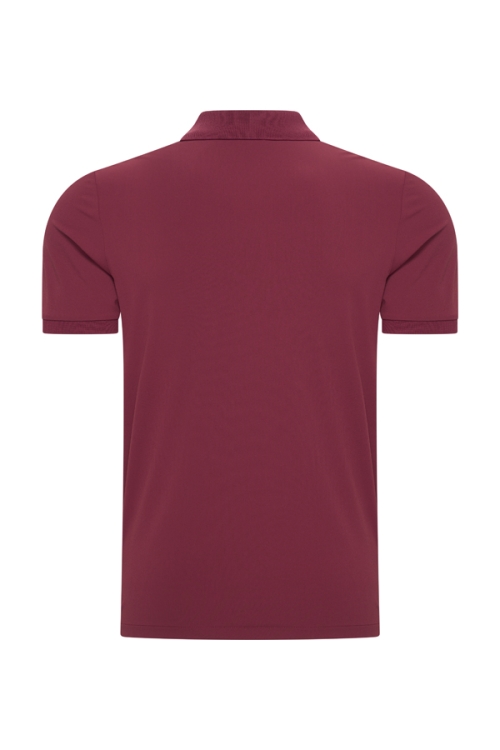 Alternative view of Mi Piace Heren - Men Polo Shirt - Burgundy
