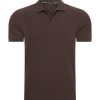 Mi Piace Heren - Men Polo Shirt - Espresso