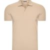 Mi Piace Heren - Men Polo Shirt - Latte