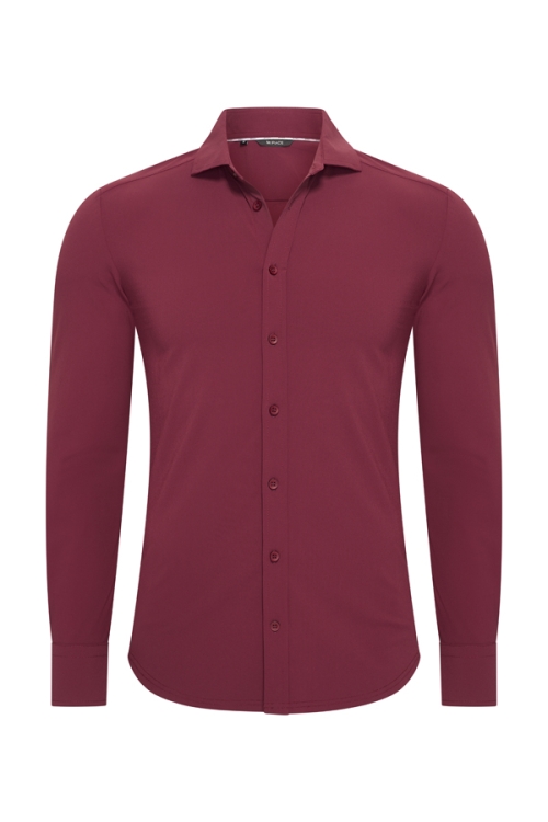 Mi Piace Heren - Blouse - Burgundy
