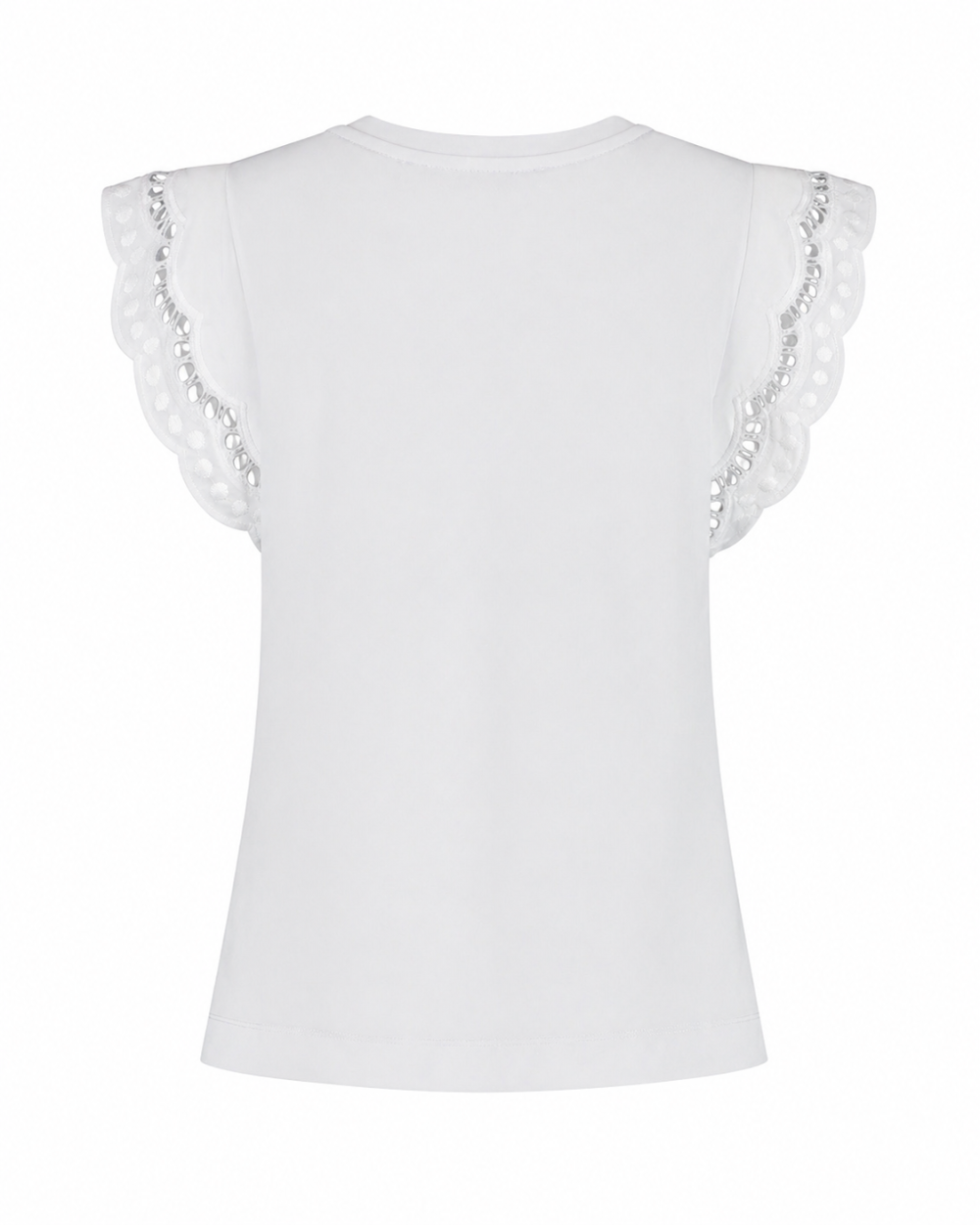 Lady Day - Lake Travelstof Top - White