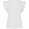Lady Day - Lake Travelstof Top - White