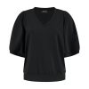 Lady Day - Amie-V Travelstof Top - Black